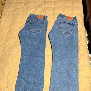 Levi's Light Blue Denim Jeans - 2pair